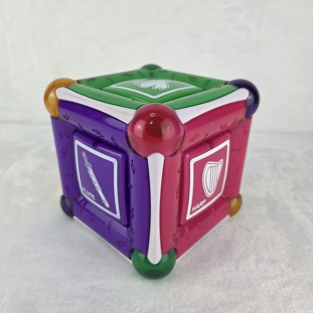 Munchkin Mozart Magic Cube Musical Toy Baby Learning Classical Music Tested READ